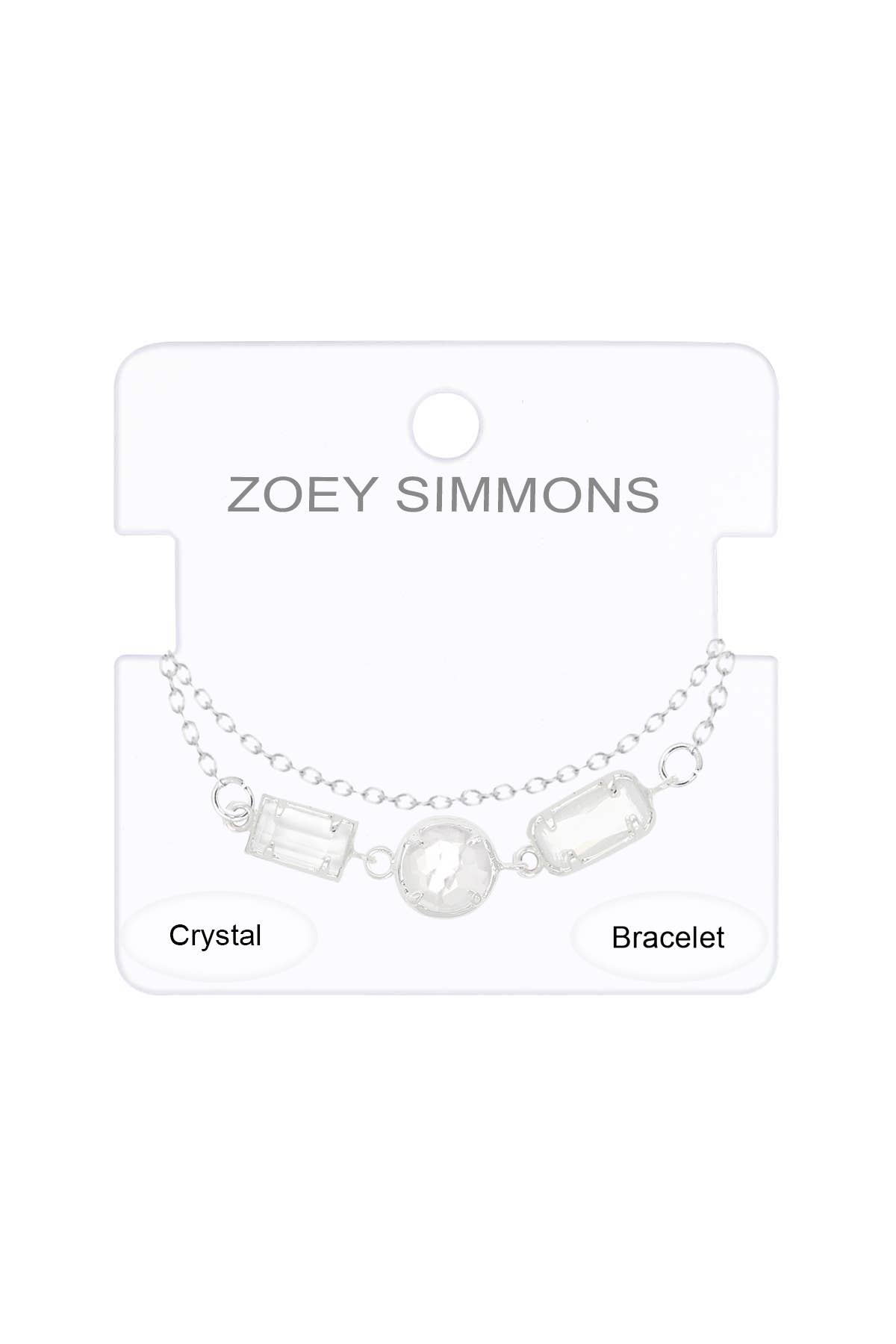 Zoey Simmons - Wholesale Bedelarmbandje - Maansteen kristal Petra armband - SF1