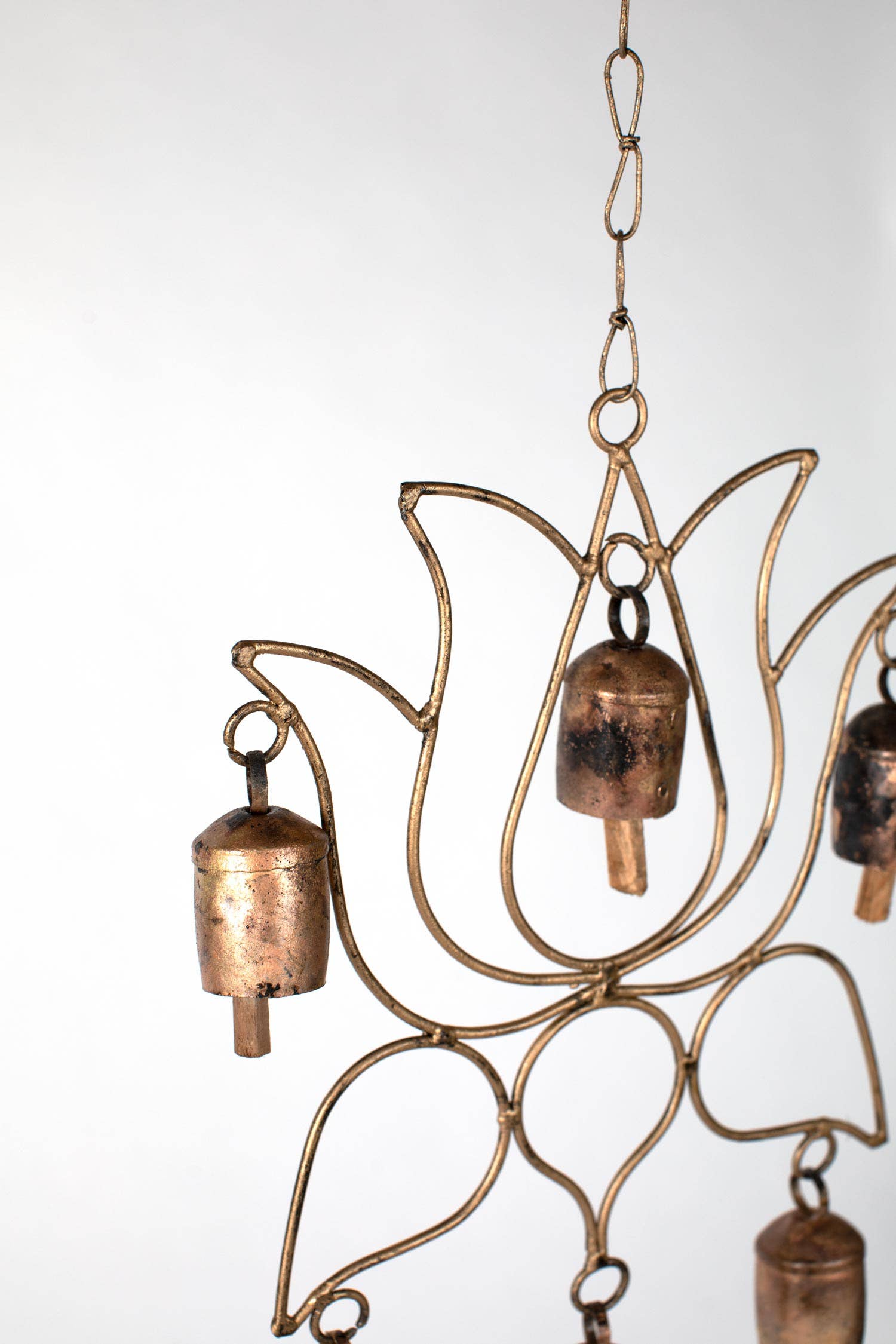 Ten Thousand Villages - Wholesale Wind Chime - Peaceful Lotus Chime1