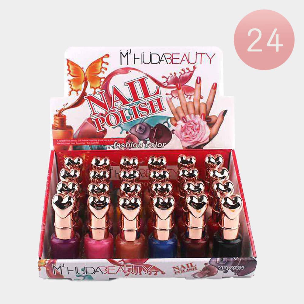 Sensibling Corp. - Wholesale Nail Polish Set - 24PCS - Fashion Color Collection Nail Polish Set0