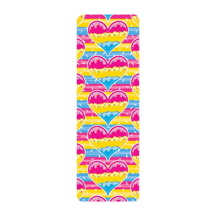 Pansexual Sweet Heart | LGBTQ+ Queer Bookish Pride Bookmark for wholesale by That Queer Card Co