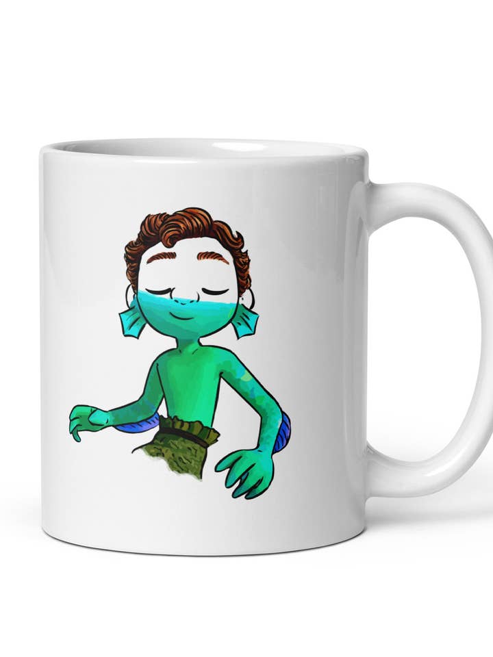 Silenzio Bruno Mug for wholesale by El loco del Pelo Rizo