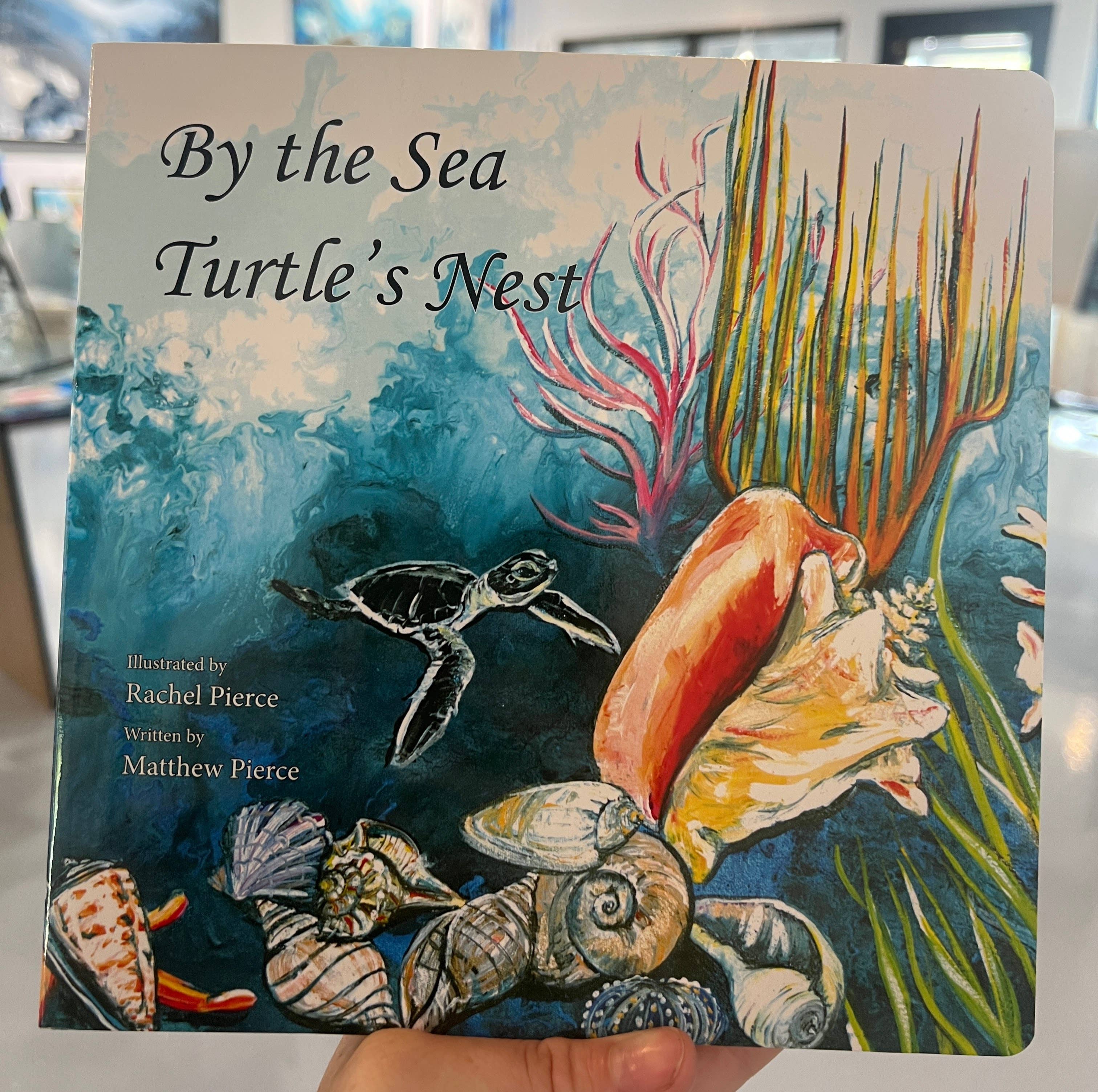 Rachel Pierce Art Gallery - Wholesale Preschool Book (3-5) - By the Sea Turtle's Nest Children's Book0