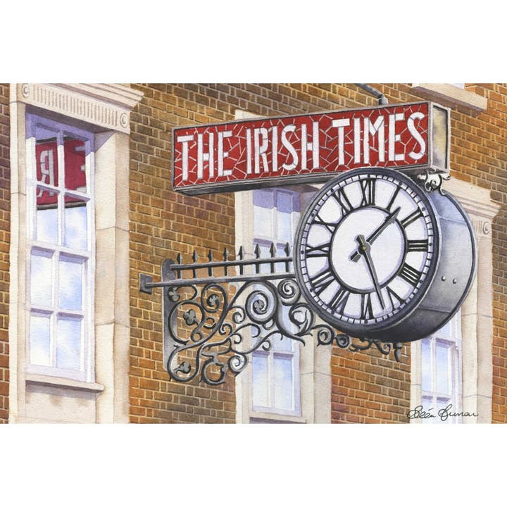 The Times Change…. - Art Print for wholesale by Sean Curran