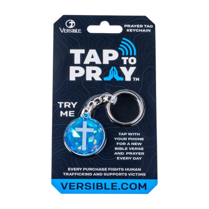 Versible - Wholesale Keychain - Unisex - Tap To Pray® Acrylic Keychain13
