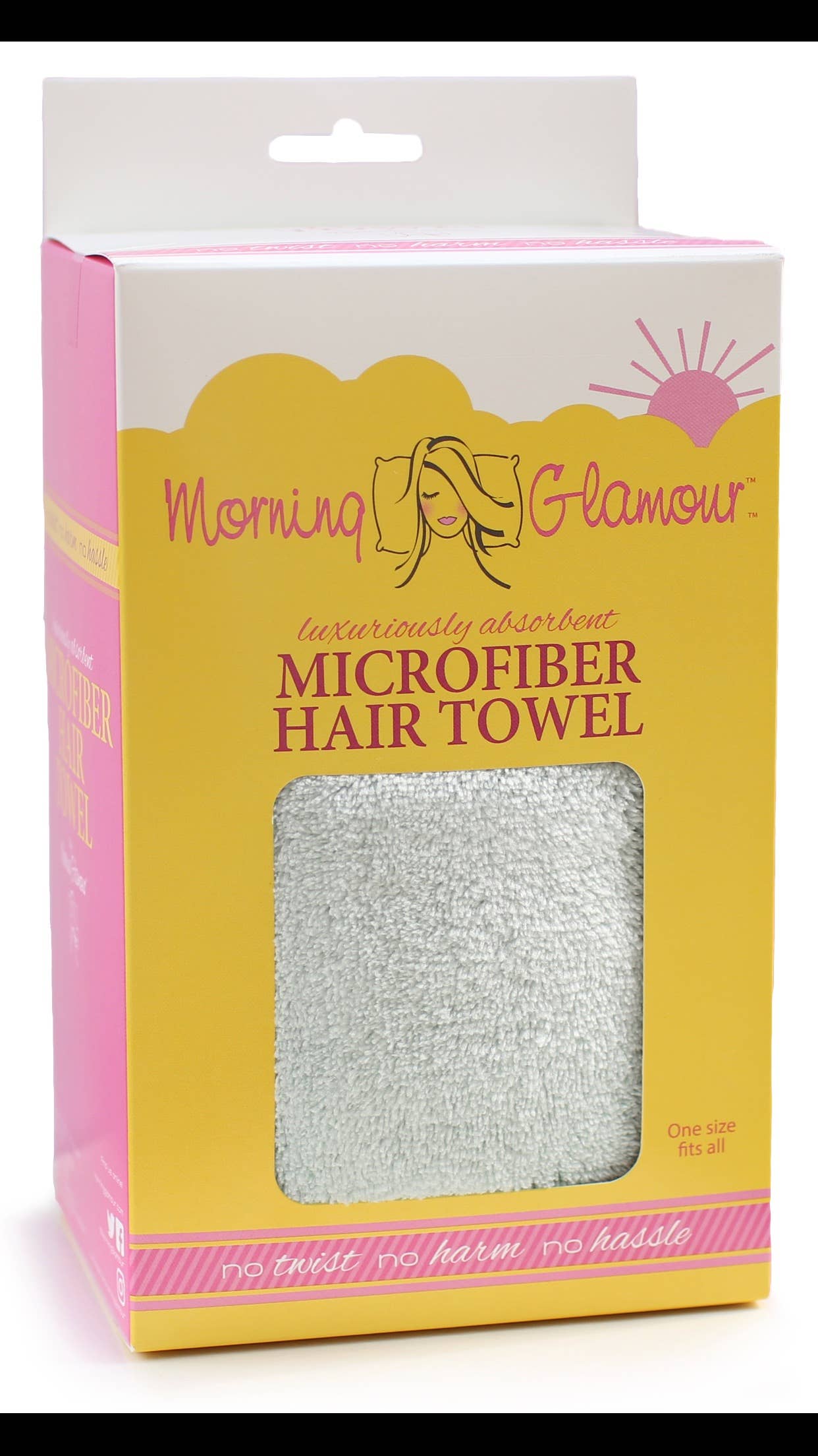 Morning Glamour - Wholesale Hair Towel/Wrap - The Patented Microfiber Salon Hair Towel5