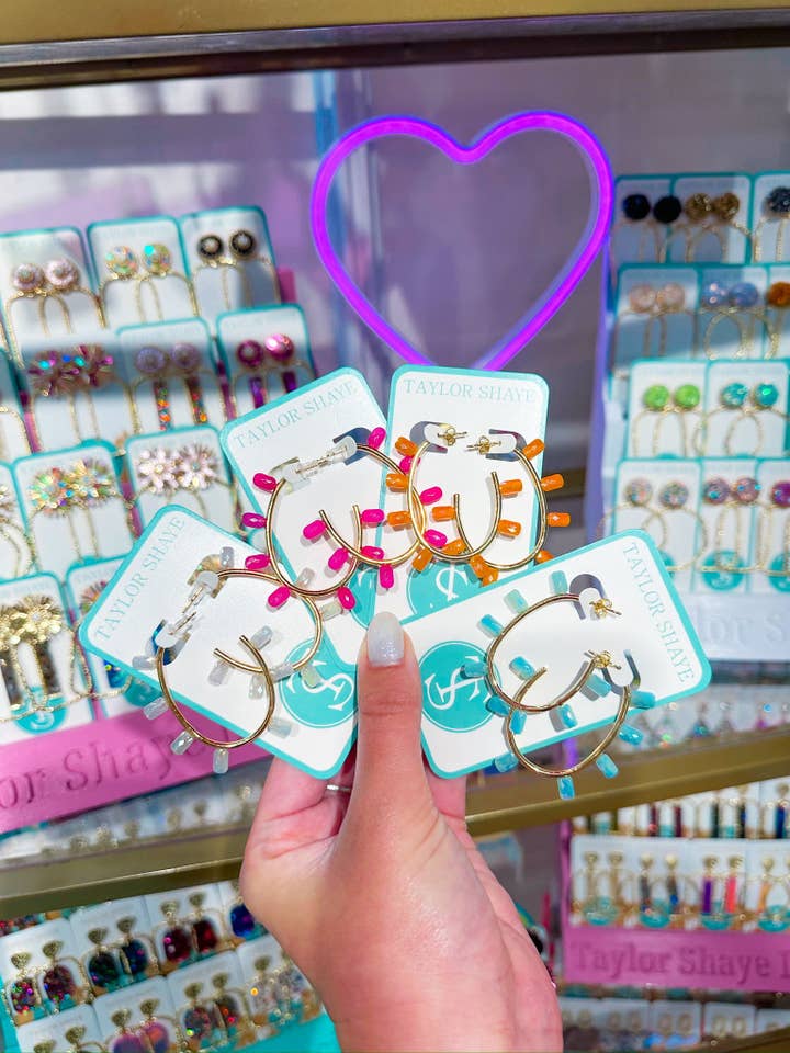 Cerceaux Bianca pour la vente par Taylor Shaye Designs