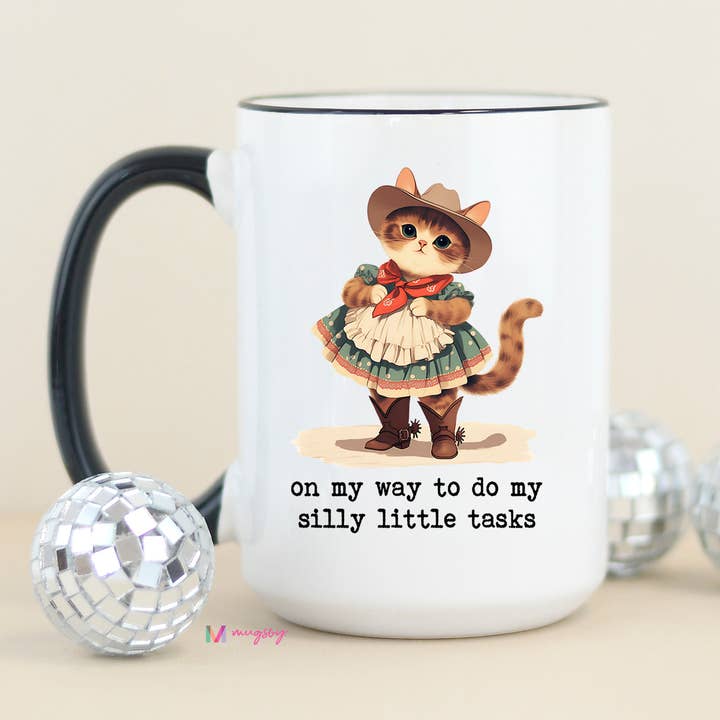 Silly Little Tasks Funny Coffee Mug for wholesale by Mugsby