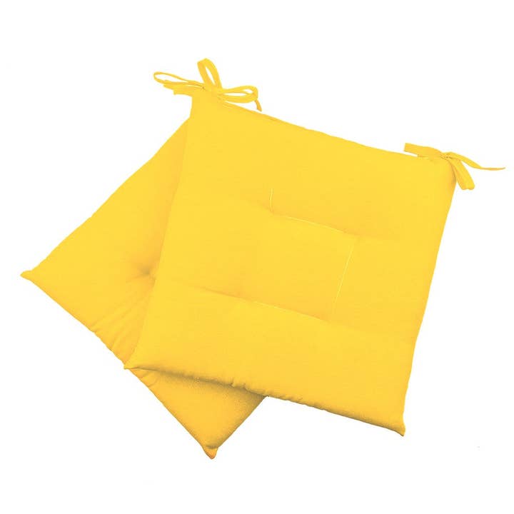 Almatex srl - Wholesale Chair Cushion - Pack of two quilted chair cushions SIENA2