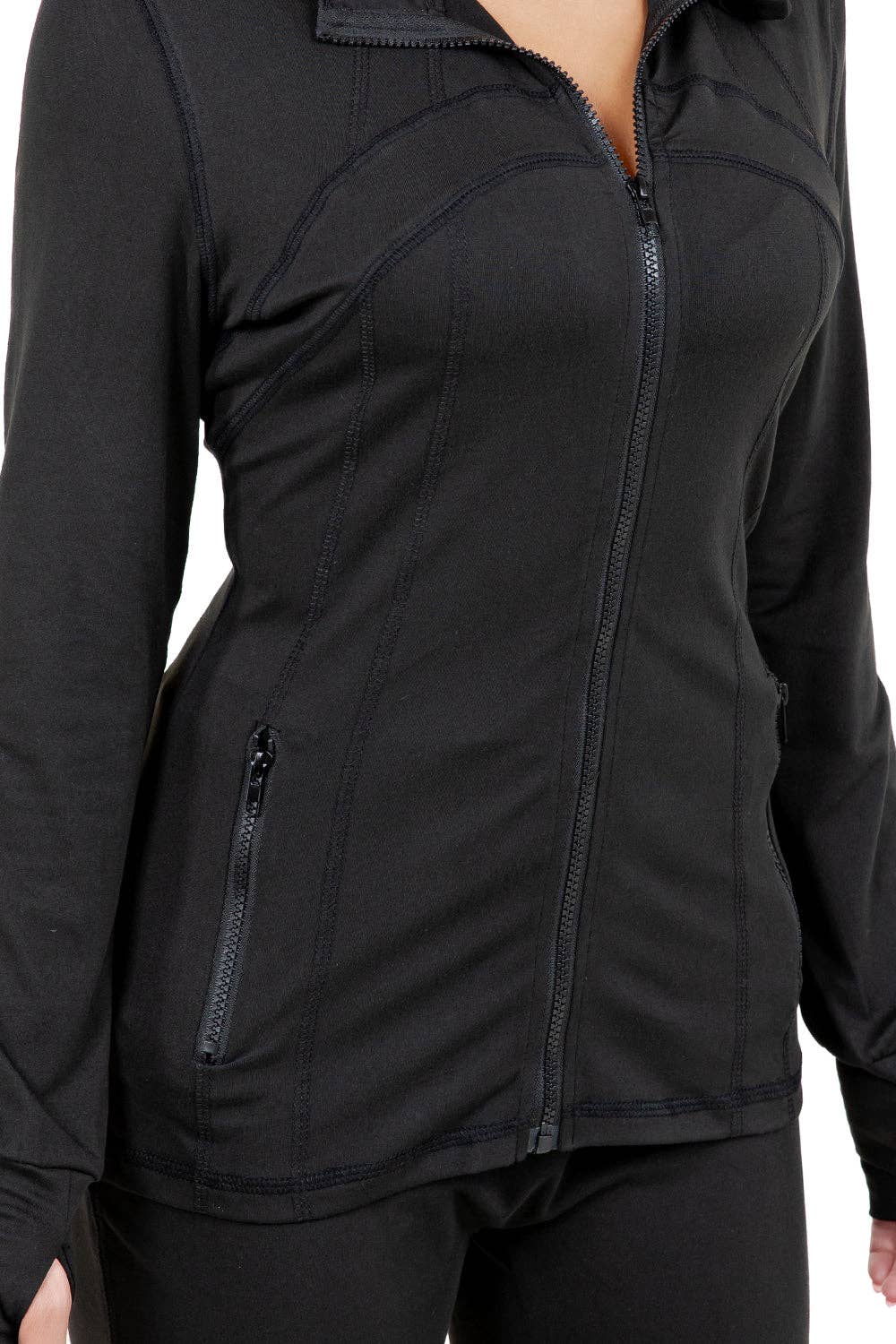 Black WOMEN FASHION TWO PIECE TRACKSUITS for wholesale on Faire4