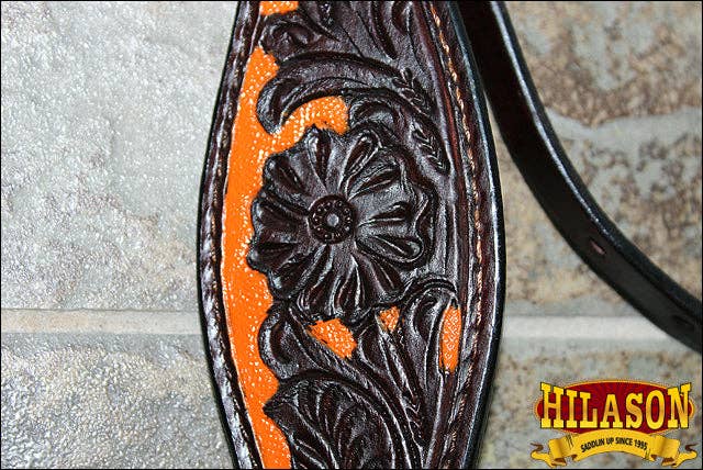 HILASON - Wholesale Horseback Riding Gear - HILASON Western Horse Headstall Breast Collar Set Tack Genuine American Leather | For Horses Headstalls176