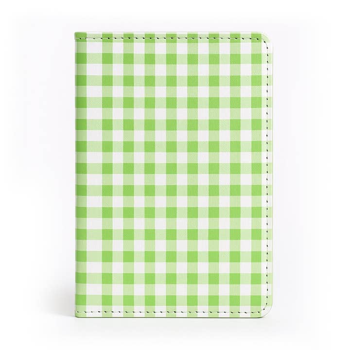 Jolitee Porta Pasaporte de Cuero Vegano PU Premium, Cuadros Verdes para venta al por mayor de Jolitee