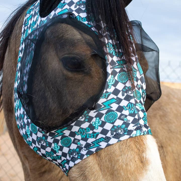 Schulz Equine - Wholesale Horseback Riding Gear - Lycra Fly Mask14