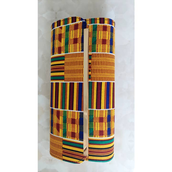 India Batik - Wholesale Clutch Bag - Women's - Clutch Purse/ Cross Body- kente Print