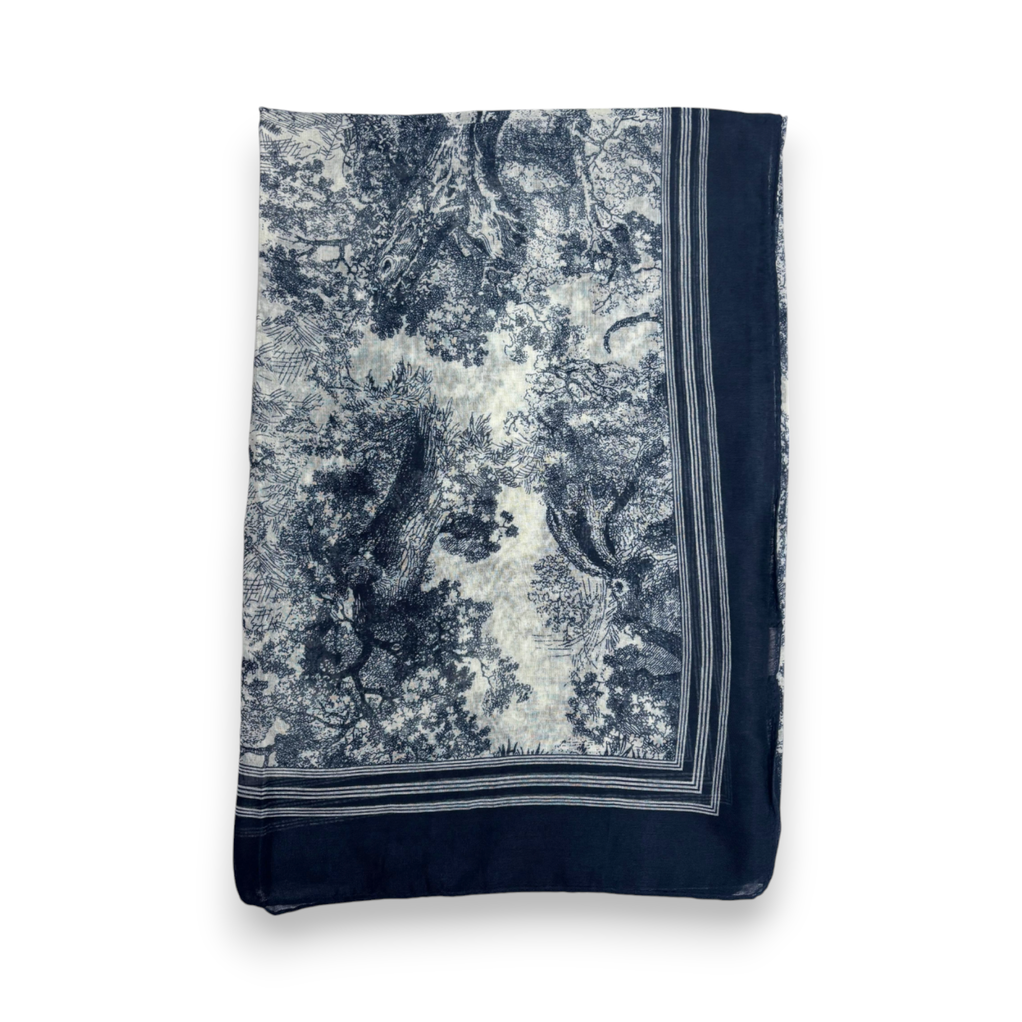 Lili Scarves - Vente Écharpe – femme - Écharpe imprimée forêt d'été4