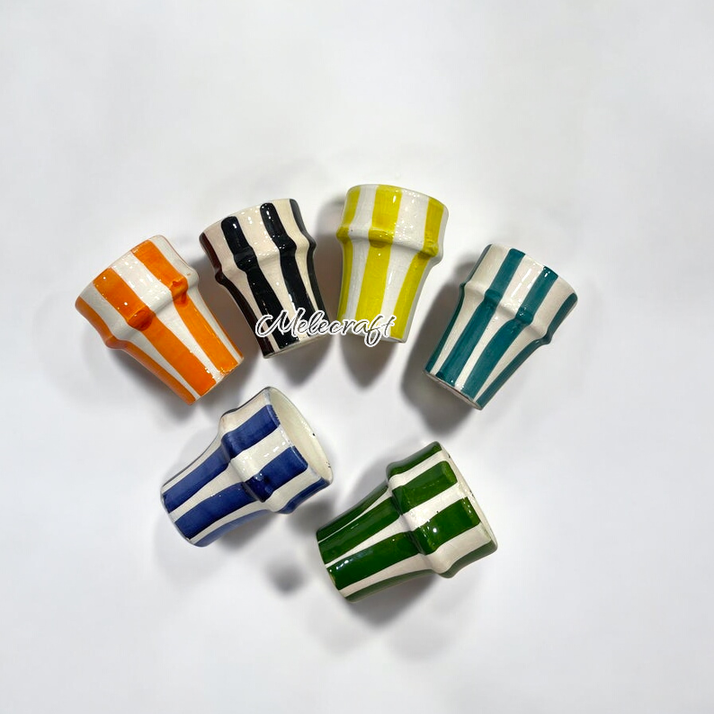 Melecraft - Wholesale Drinking Glass/Cup - Handmade Ceramic Drinking Cups 5