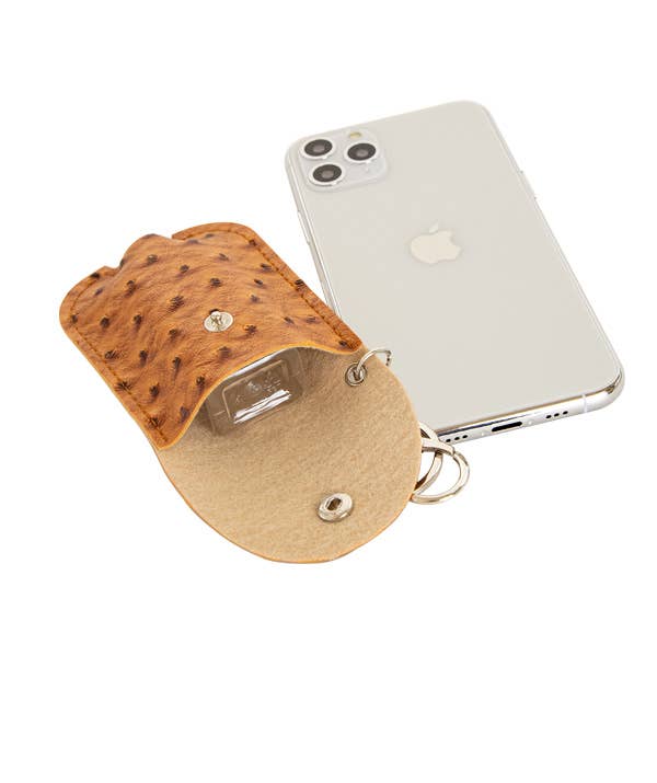 22 Tote – wholesale Hand sanitiser – Assorted Vegan Ostrich Sanitizer Pouches, Pack of 61