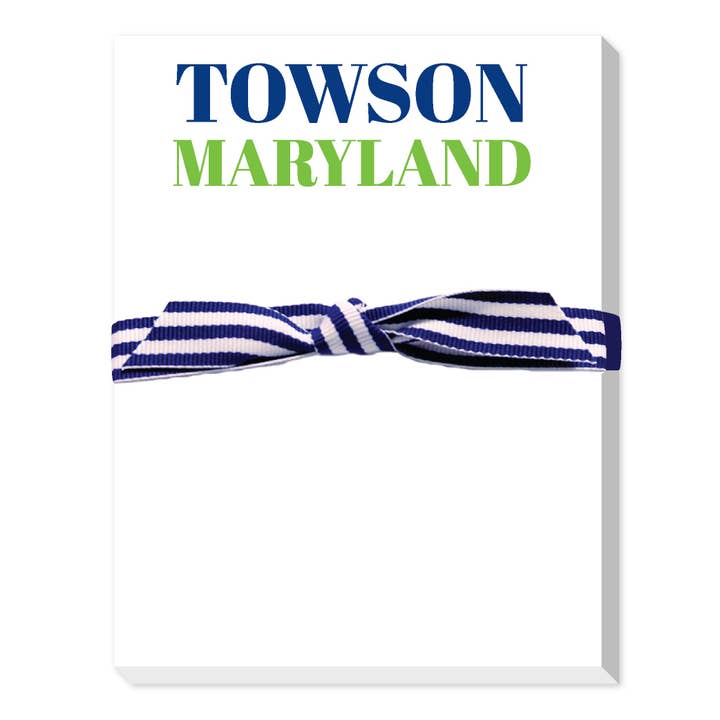 Donovan Designs - Wholesale Notepad - CITY AND STATE MINI NOTEPAD4