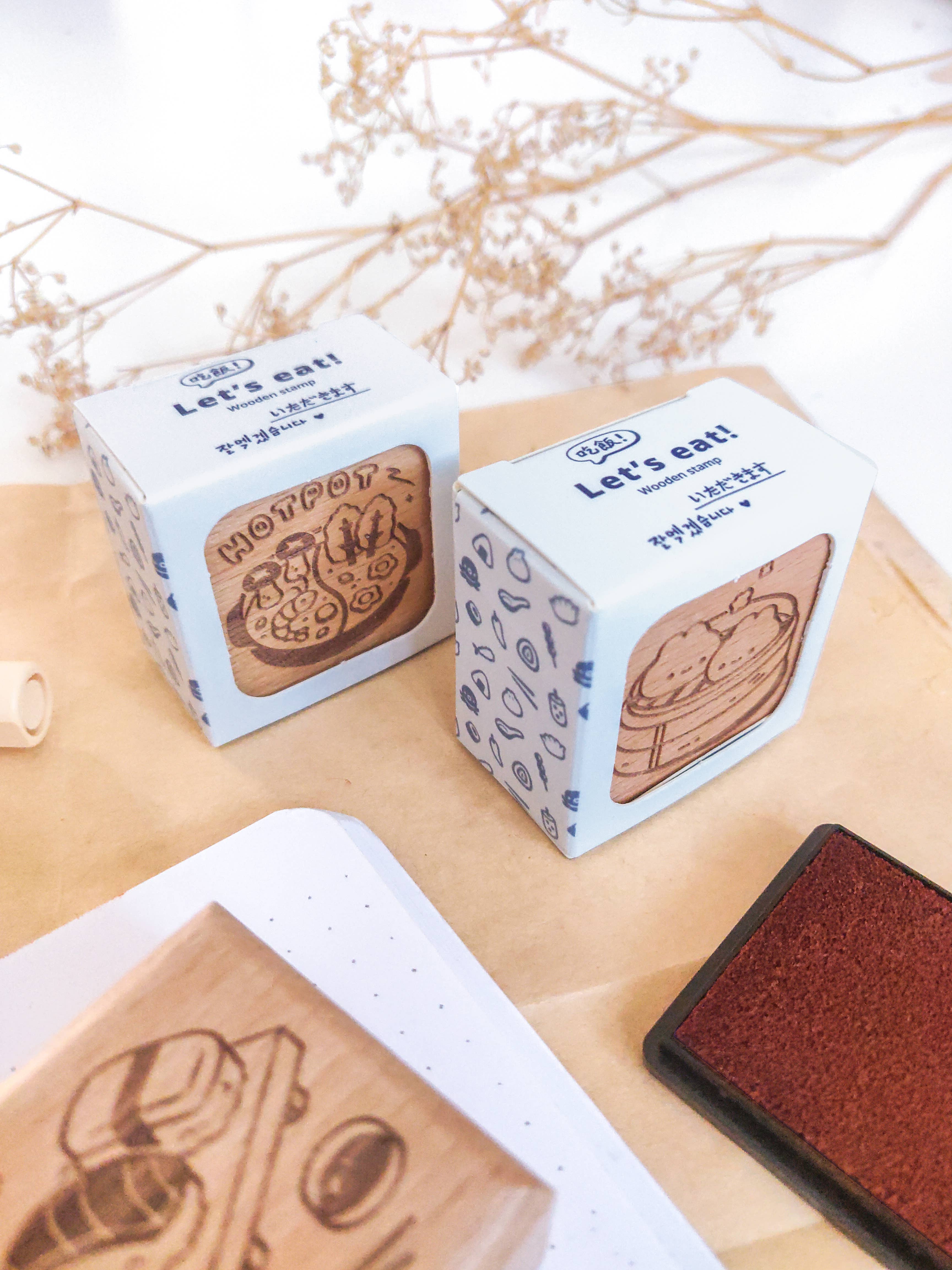 Poyura - Wholesale Rubber/Decorative Stamp - Asian Mart Wooden Stamp7