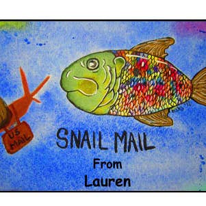 Snail Mail personnalisé pour la vente par Fish Tales at The Beach