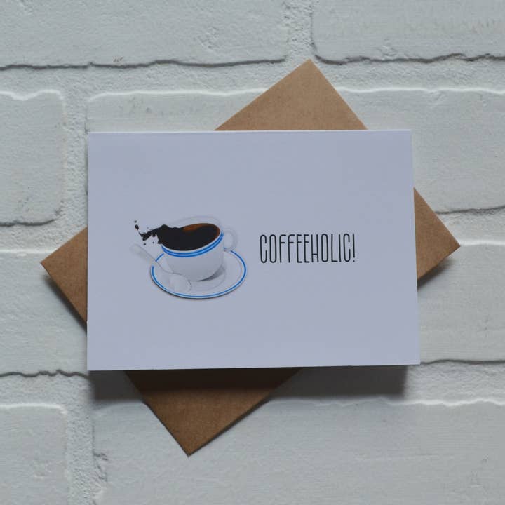 This & That Creations, INC. - Wholesale Everyday Greeting Card - Coffeeholic | Coffee Greeting Cards4