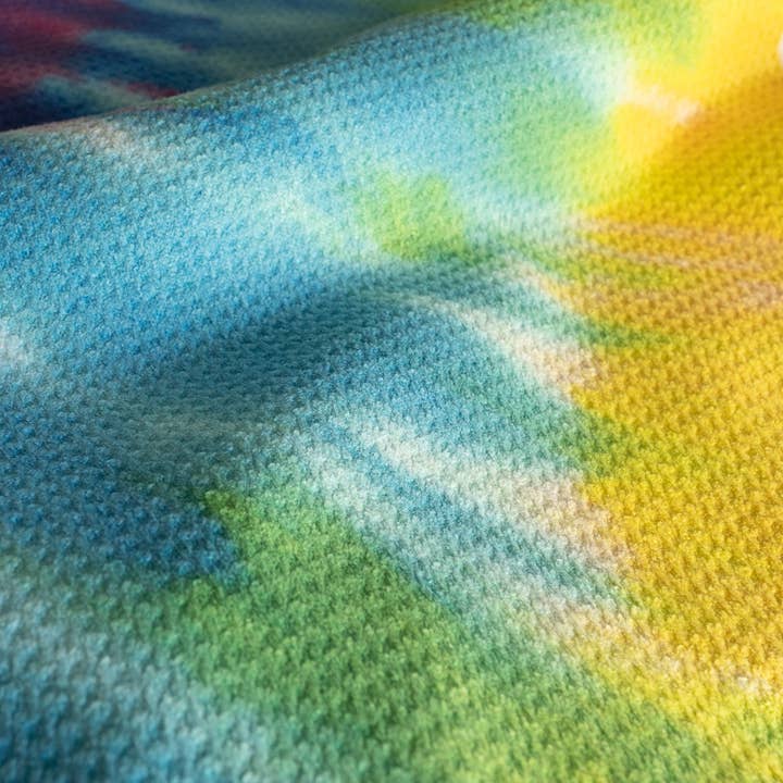 Amity Blue - Wholesale Beach towel - Tie Dye Hooded Towel - Medium1