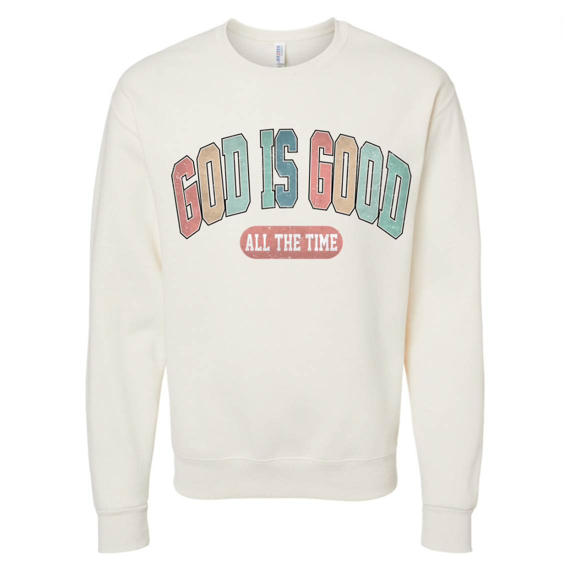 Kiki's Boutique - Wholesale Grafisch sweatshirt - Dames - God Is Good Sweatshirt3