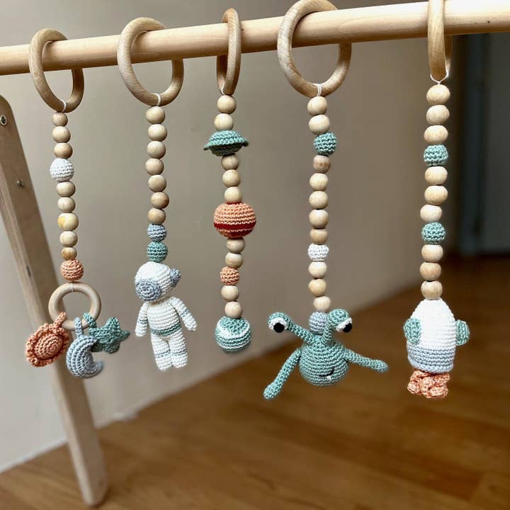 kidodido - Vente Jouet en bois – enfant - Tapis d’éveil Montessori en bois pour bébé3