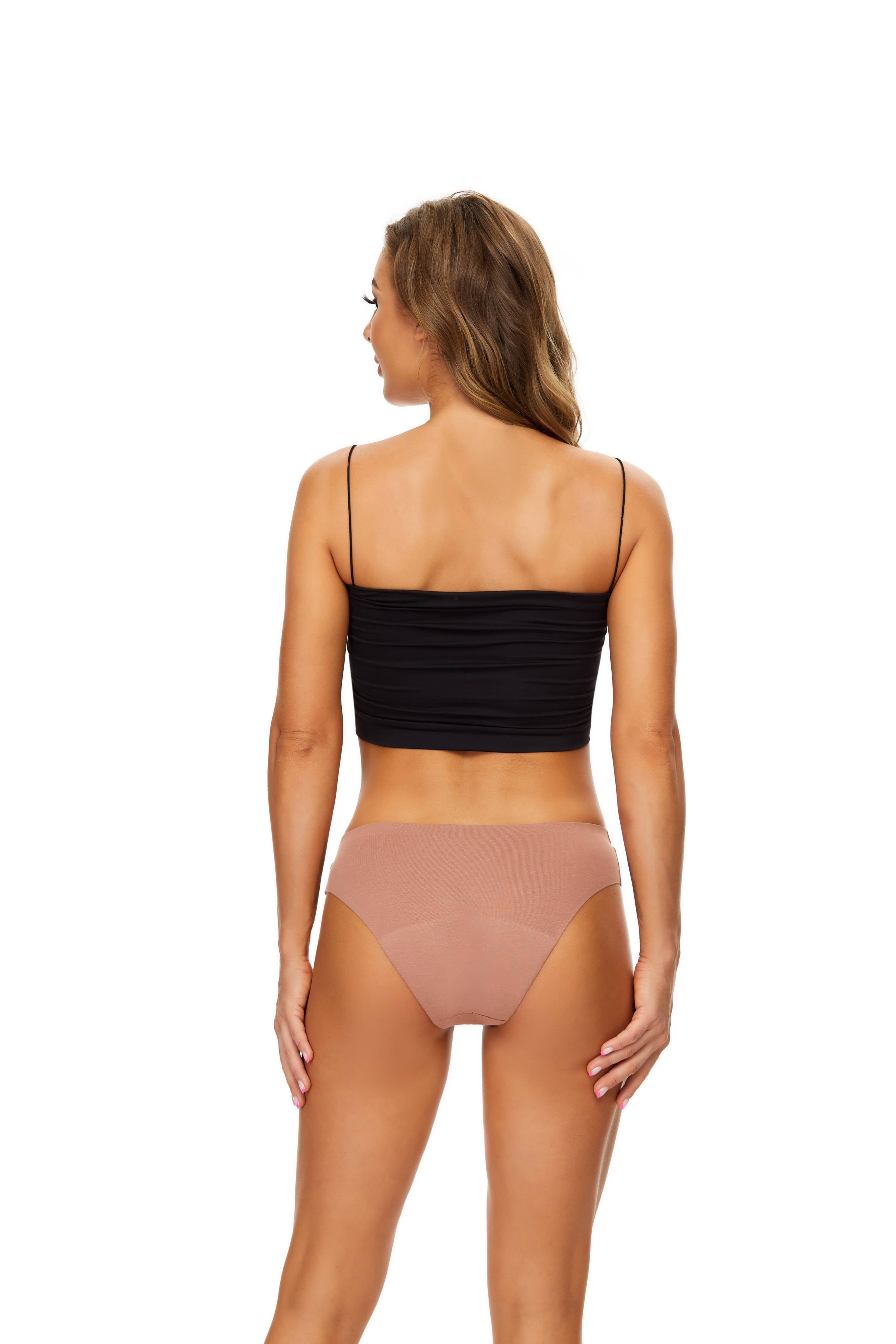 Eco Period - Wholesale Period underwear – Women’s - Orgaknix Seamless Bikini Eco Period Underwear6
