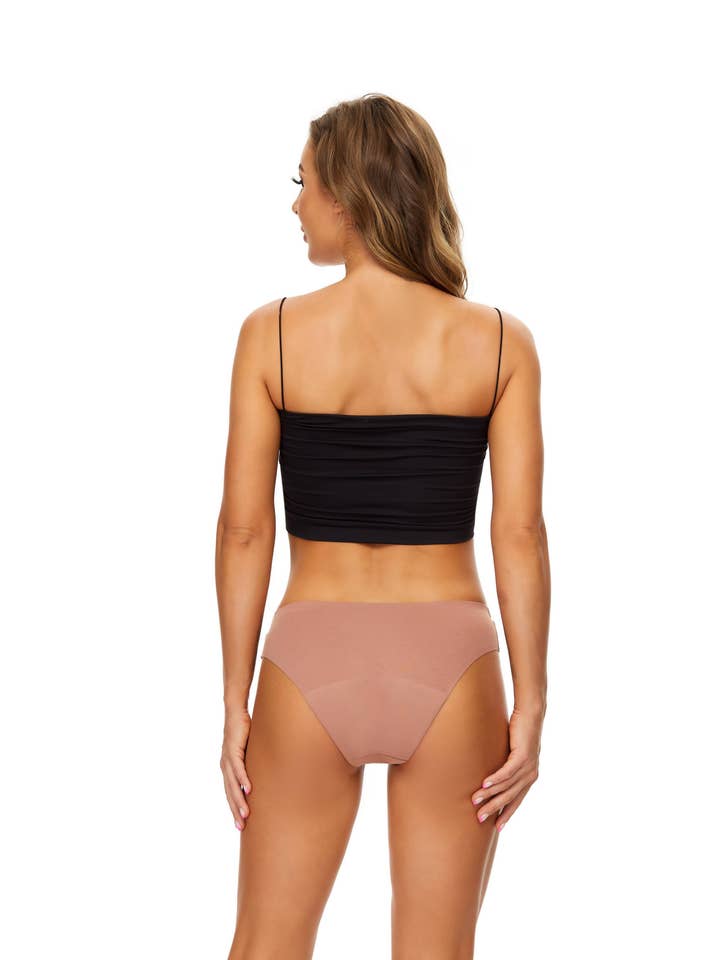 Eco Period - Wholesale Period underwear – Women’s - Orgaknix Seamless Bikini Eco Period Underwear6