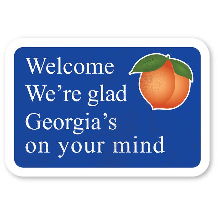 Coaster - Georgia Welcome Sign for wholesale by Morris Magnets