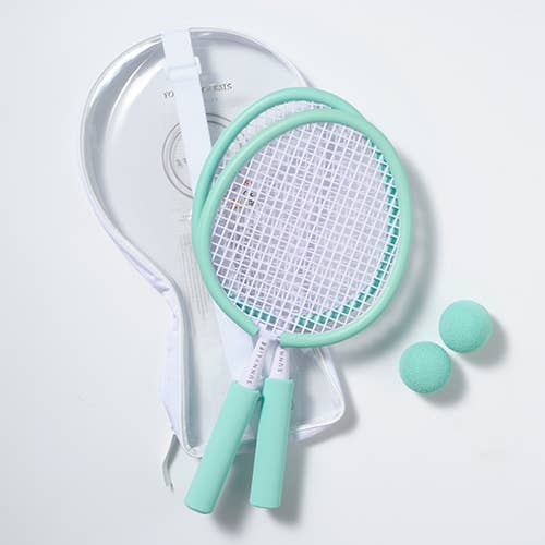 Sunnylife – wholesale Beach/pool toy – Child & baby – Foam Beach Bats Rio Sun Pastel Aqua and Lilac1