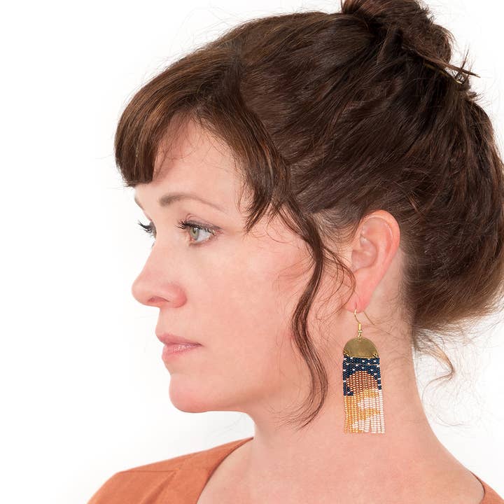 Altiplano - Wholesale Tassel Earrings - Moonrise Fringe Earrings1