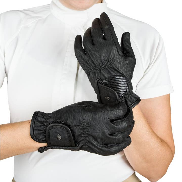 Black Lettia Children's Chelsea Gloves for wholesale on Faire