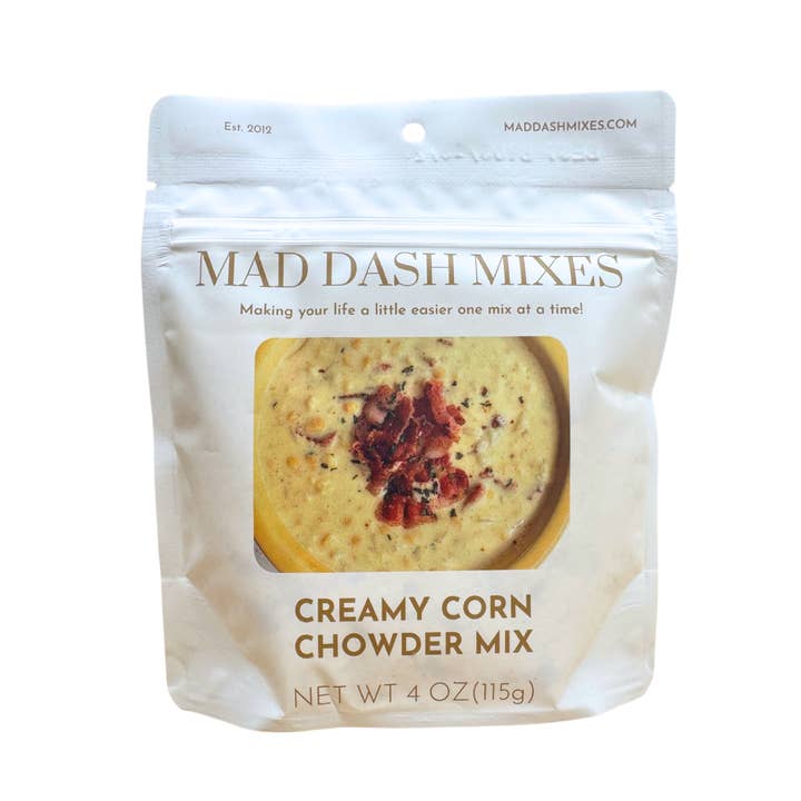 Mad Dash Mixes - Wholesale Soup - Creamy Corn Chowder