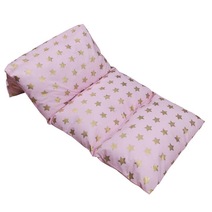 Pink and Gold Stars Pillow Lounger and other Purchase Wholesale lounge pillow. Free Returns & Net 60 Terms on Faire trending on Faire.