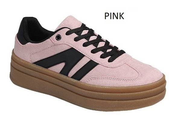 Andrea Bijoux - Wholesale Athletic Sneakers - Women's - ROUND TOE SNEAKER  RUBBER PLATFORM 1