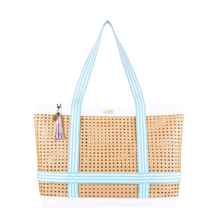 Beach Hat Tote, Beachside Haven for wholesale by Lilly Pulitzer by Lifeguard Press