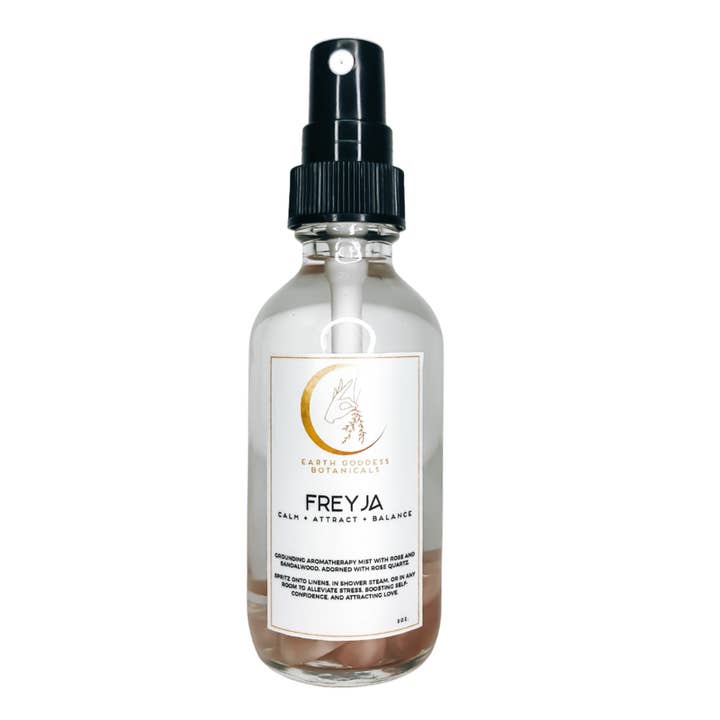 Freyja Aromatherapy Mist for wholesale by Earth Goddess Botanicals