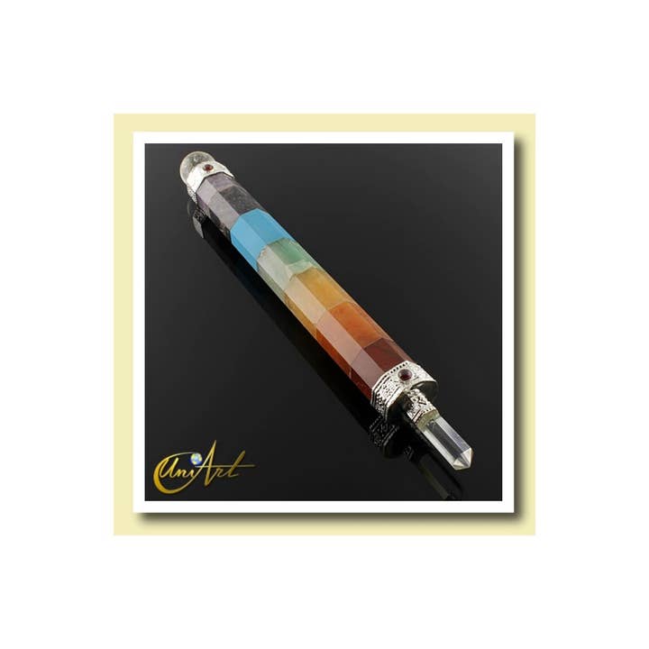 UniArt – Großhandel Spiritueller Stein/Kristall – Chakra-Kraftstab