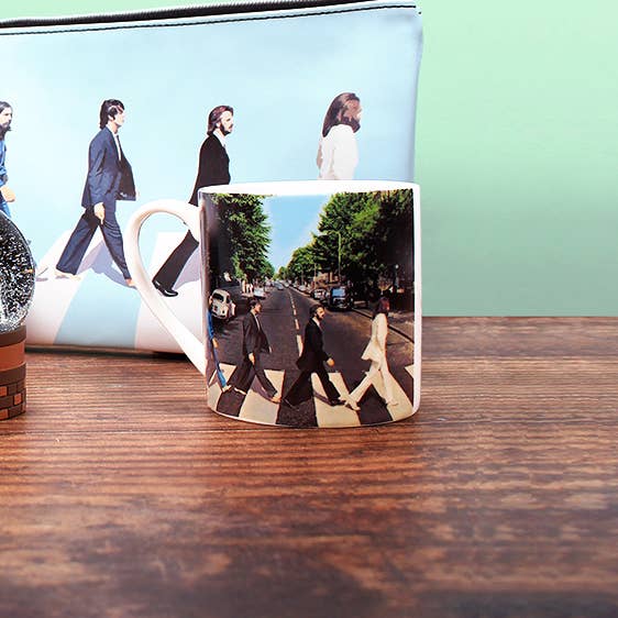 Half Moon Bay By Design - Wholesale Coffee Mug - Ceramic Mug The Beatles Abbey Road Album Cover