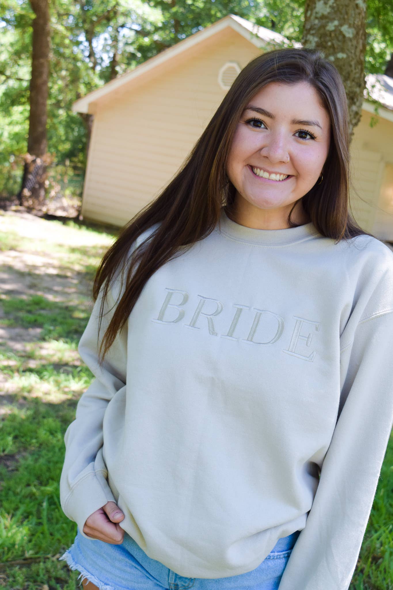 Bride Embroidered Shirt