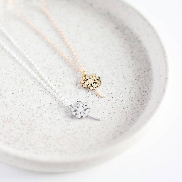 Birch Jewellery - Wholesale Pendant/Charm Necklace - Dandelion Necklace