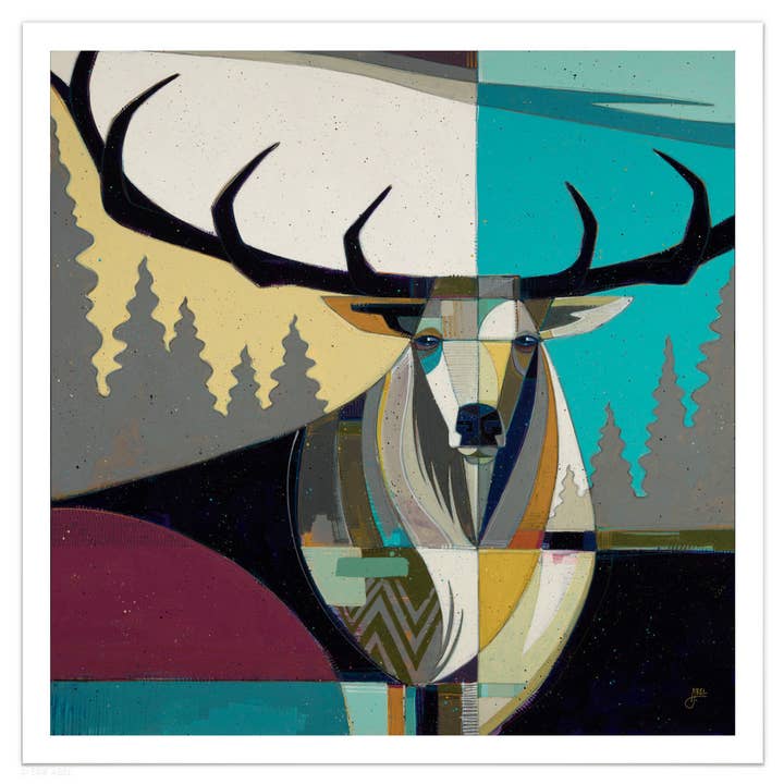 Abel Arts - Wholesale Art Print - Wapiti 2 - WHLSL Print10
