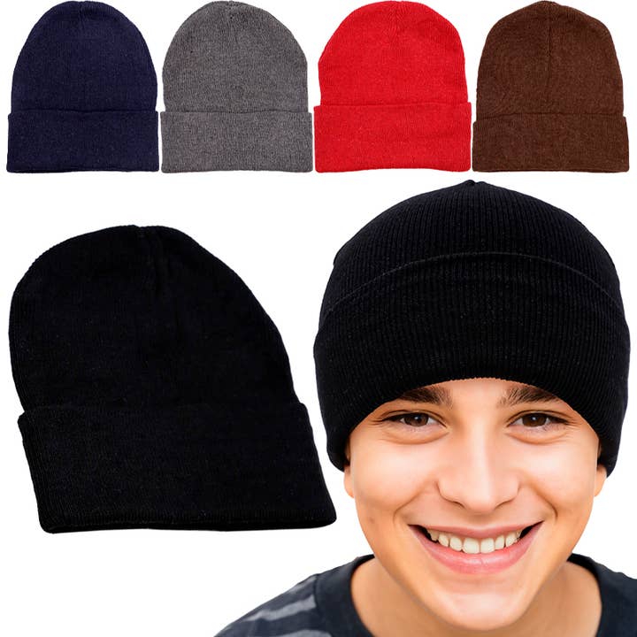 Dark Neutrals Acrylic Cuffed Classic Beanie and other Purchase Wholesale infant beanies. Free Returns & Net 60 Terms on Faire trending on Faire.