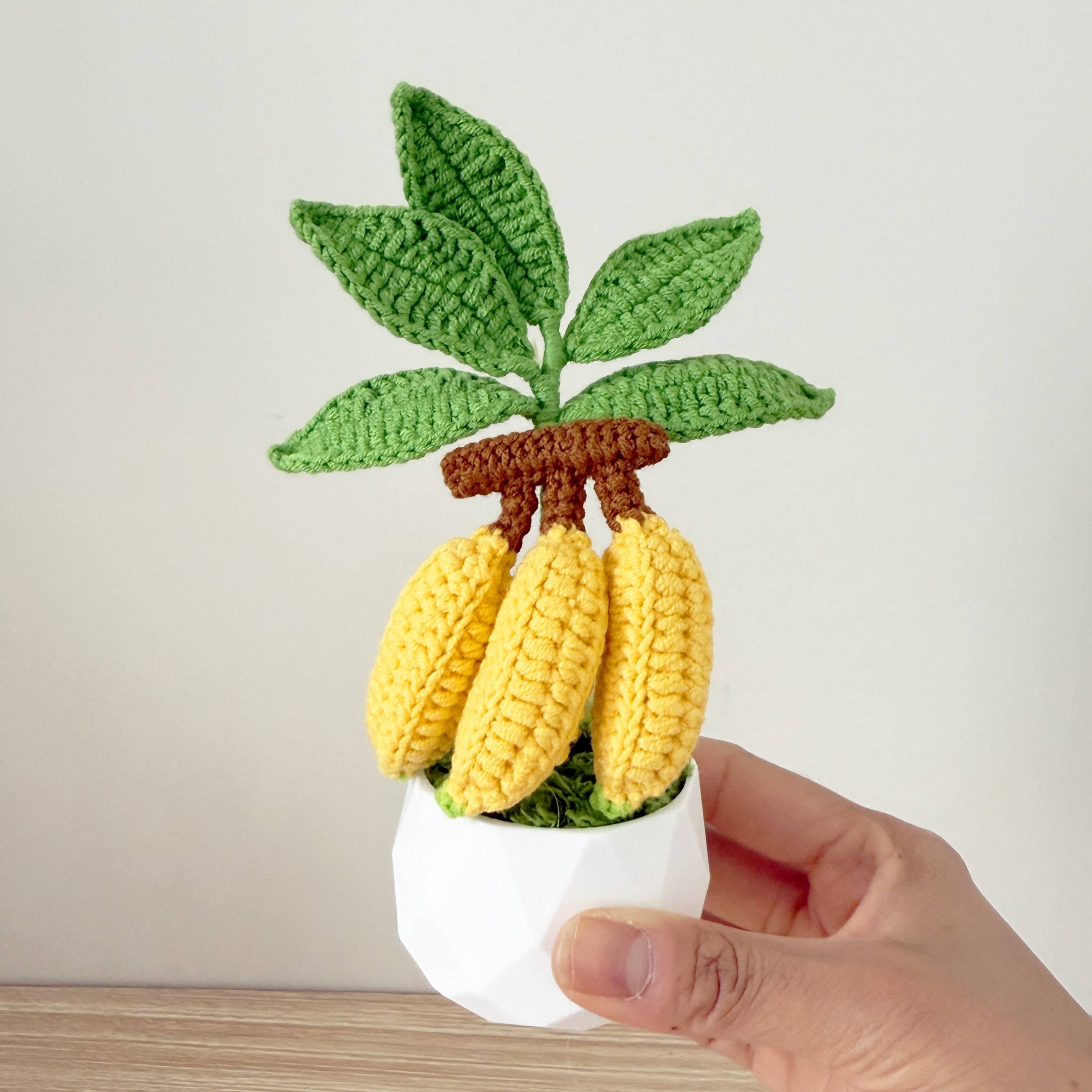 PinkLadyWorkshop – wholesale Konstgjorda blommor – Handgjort virkat avokadoträd6