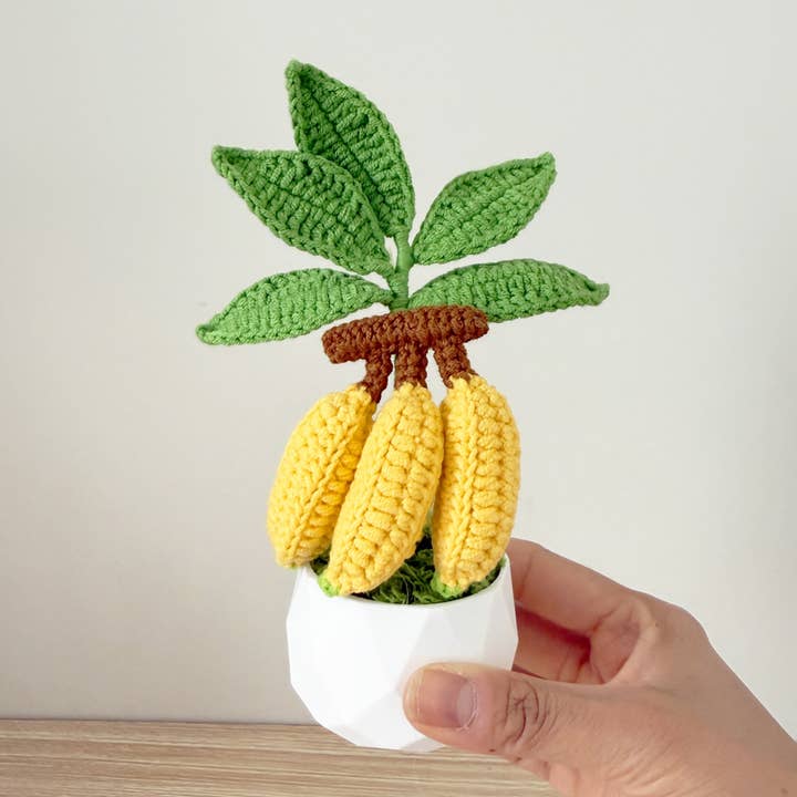 PinkLadyWorkshop – wholesale Konstgjorda blommor – Handgjort virkat avokadoträd6