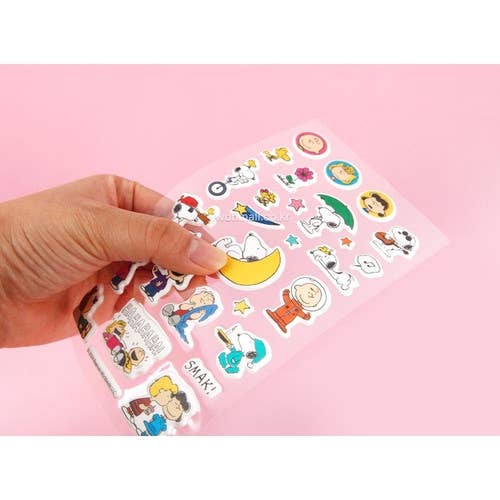 K-Wonderland – wholesale Sticker – Peanuts Snoopy Soft Cushion Deco Stickers3