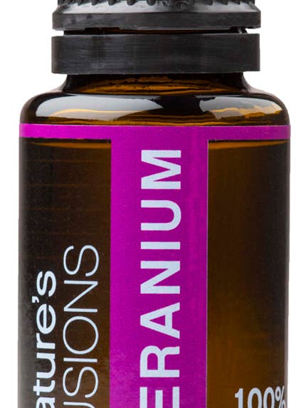 100% Pure Geranium Essential Oil - 15ml for wholesale by Nature's Fusions