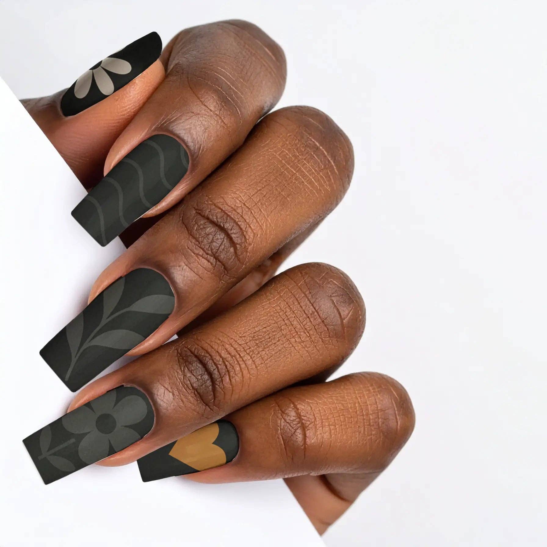 FYNE BODY - Wholesale Press-on/fake nails - Midnight Sunbeam Black Summer Press-On Nails41