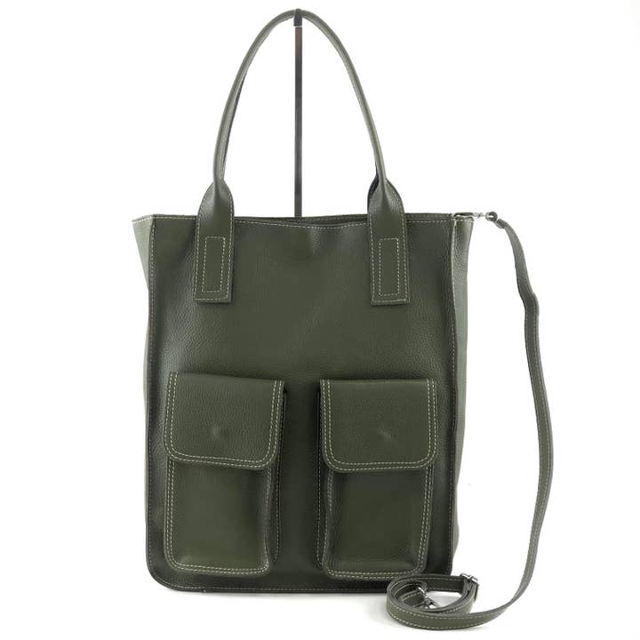 FLORIANA POCKETS SHOULDER BAG for wholesale by MILANO AMOUR